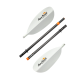 Aquabound MantaRay Hybrid 4pc Posi-Lok Paddle - NEW REDESIGNED SHAPE