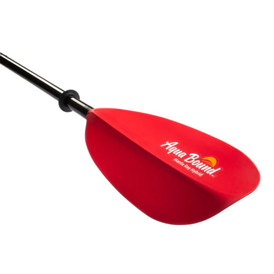 Aquabound MantaRay Hybrid 2pc Posi-Lok Paddle - NEW REDESIGNED SHAPE