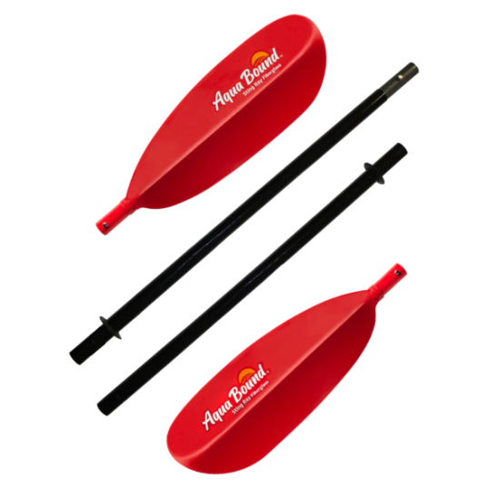 Aquabound StingRay Fibreglass 4pc Snap-Lock Paddle - NEW REDESIGNED SHAPE