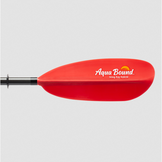 Aquabound StingRay Hybrid 4pc Posi-Lok Paddle - NEW REDESIGNED SHAPE
