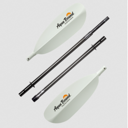 Aquabound StingRay Hybrid 4pc Posi-Lok Paddle - NEW REDESIGNED SHAPE