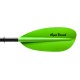 Aquabound Manta Ray Fiberglass 4pc Snap Button Paddle - NEW REDESIGNED SHAPE