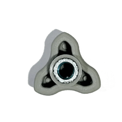 Dagger W.W Kayak Footrest Wingnut Each 1/4" UNC Tri Wing Nut - Grey or Yellow