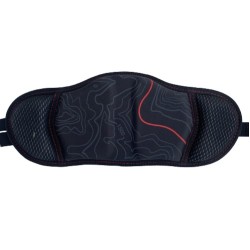 Dagger Whitewater Contour Backband - Black with Ratchet Straps