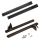 Complete Footpeg Set - Inc Screws & Washers for Sit in Kayak  + $5.00 