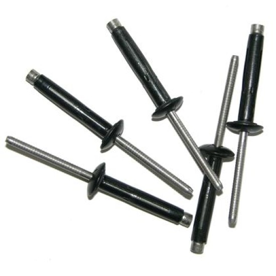 Harmony Cherry Trifold Rivet 10pk - ideal for soft materials