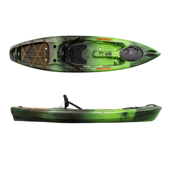 Perception Pescador 10.0 Sit on top Kayak Package