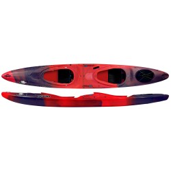 Pyranha Fusion Duo Whitewater kayak With Skeg