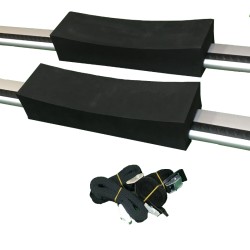 RUK Sport Foam Roof Rack Cradle Blocks w straps