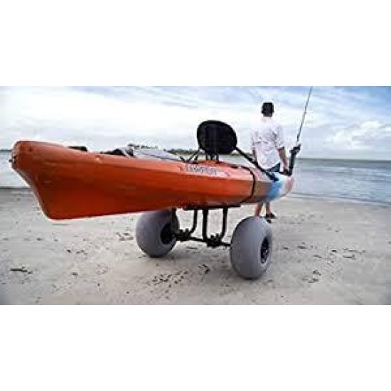 Wilderness Systems Heavy Duty Kayak Cart with Beach Wheels (Trolley)