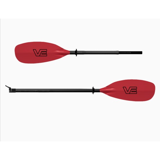 VE Explorer Glass Blade 2pc Adjustable Glass Shaft Paddle