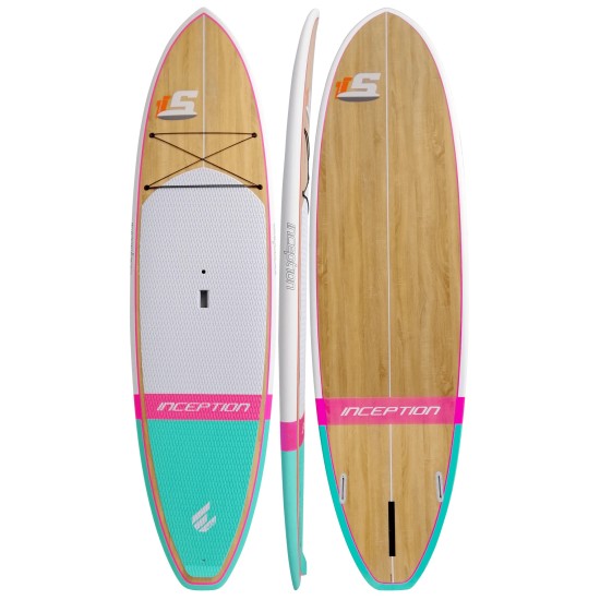 ECS Boards - Inception Wood Grain SUP Package 